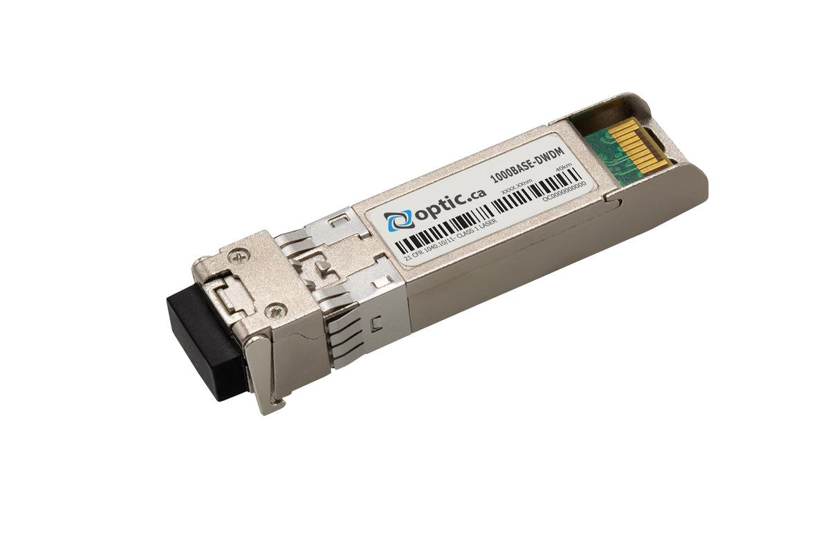 OPTIC.CA - 1000BASE-DWDM SFP - SFP-1G-DW-xxxx-40KM-OC - ARISTA NETWORKS COMPATIBLE