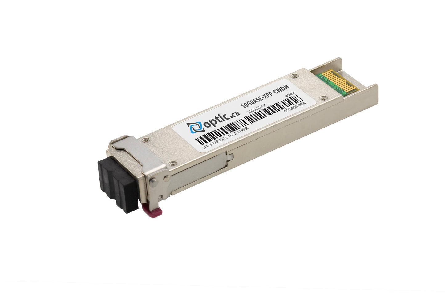 OPTIC.CA - 10GBASE-CWDM XFP - 10G-XFP-ER-CWxx-OC - BROCADE/RUCKUS COMPATIBLE