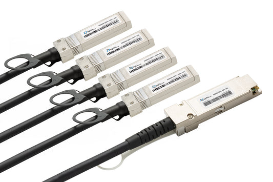 40GBASE-QSFP TO 4X10G SFP+ PASSIVE TWINAX CABLE, 100% CISCO COMPATIBLE