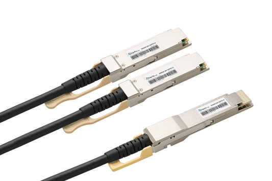 400GBASE-QSFP-DD TO 2X200G QSFP56 PASSIVE TWINAX CABLE, 100% DELL COMPATIBLE