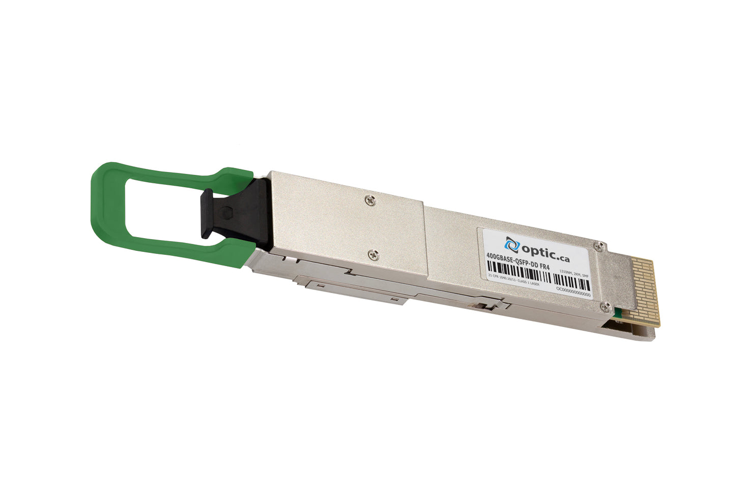 OPTIC.CA - 400GBASE-QSFP-DD FR4 - FN-TRAN-QSFPDD-FR4-OC - FORTINET COMPATIBLE
