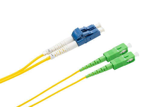 OPTIC.CA - Fiber Patch Cable OS2 - SDLCUSCAxxM2MM - LC/UPC-SC/APC Senko