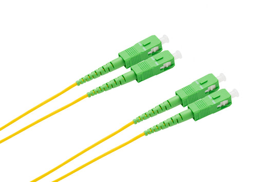 OPTIC.CA - Fiber Patch Cable OS2 - SDSCASCAxxM2MM - SC/APC-SC/APC Senko