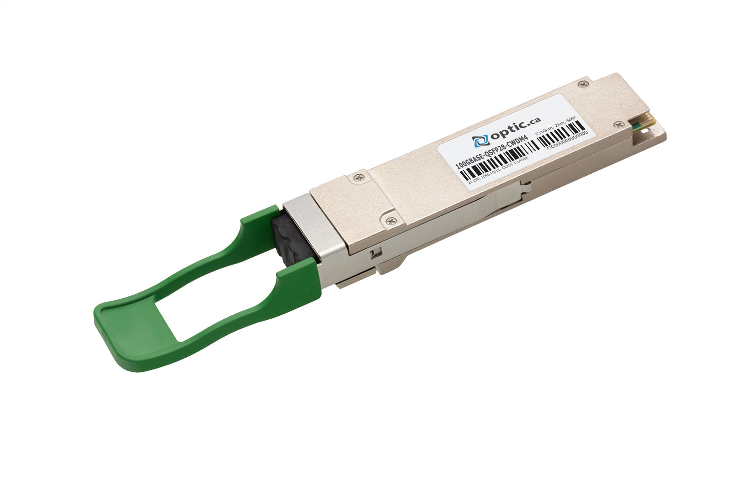 OPTIC.CA - 100GBASE-CWDM4 LITE QSFP28 - QSFP-100G-SM-SR-OC - CISCO COMPATIBLE