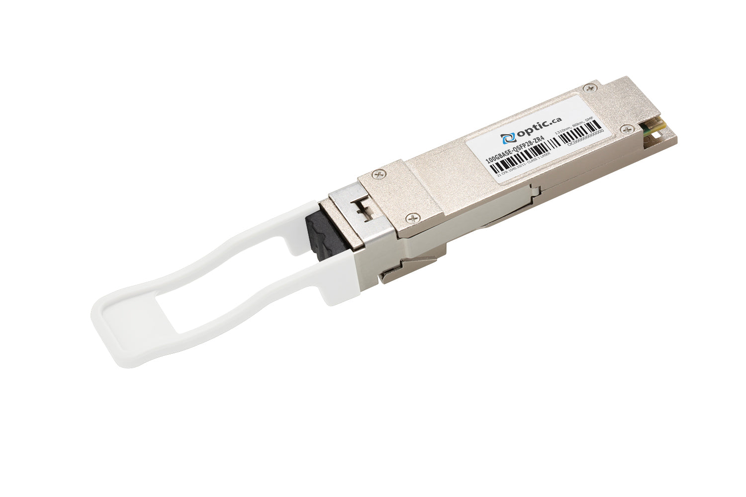OPTIC.CA - 100GBASE-QSFP28 ZR4 - 100G-ZR4-QSFP80KM-OC - EXTREME NETWORKS COMPATIBLE