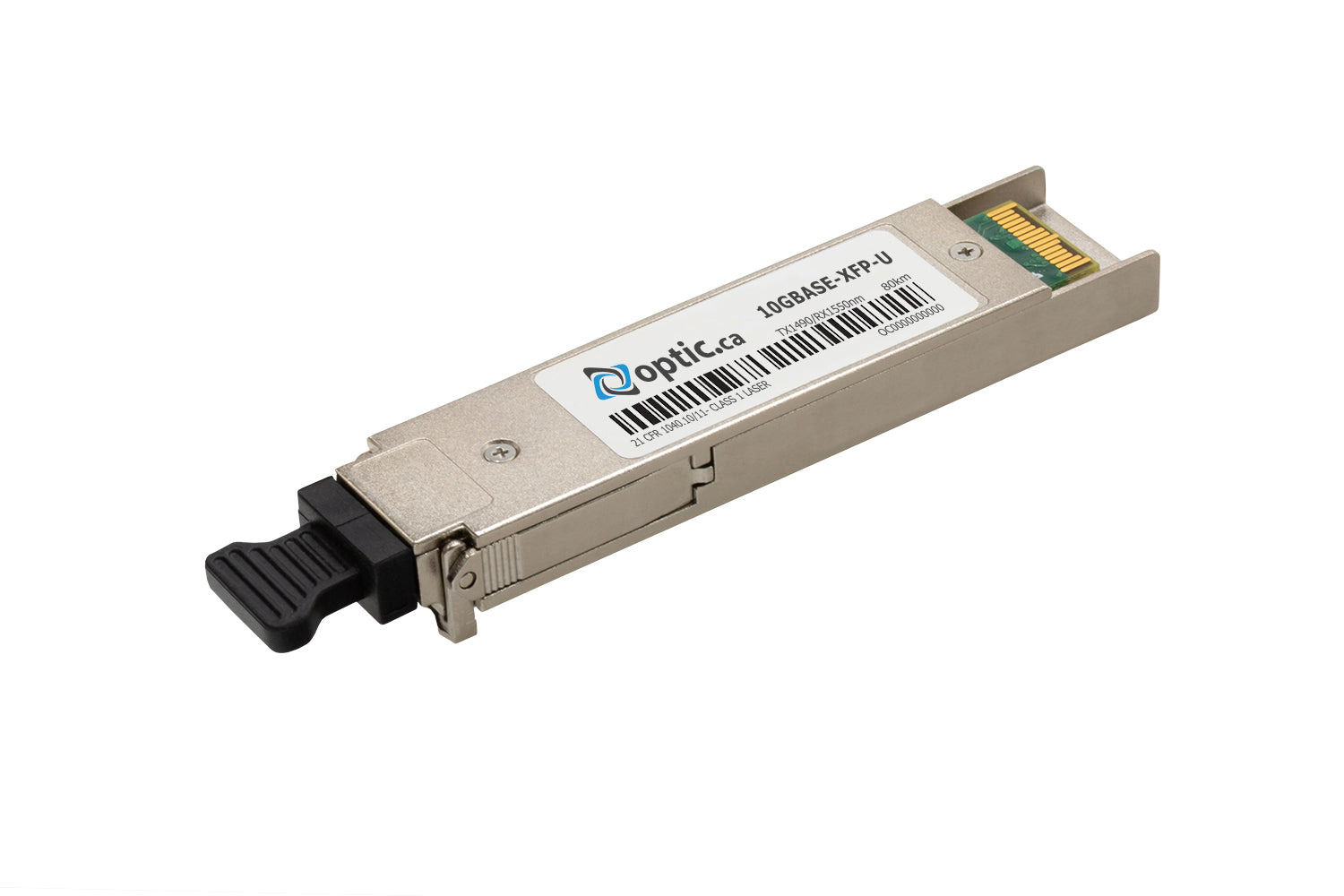 OPTIC.CA - 10GBASE-BX XFP - XFP-BIDI-U-80KM-EXT-OC - EXTREME NETWORKS COMPATIBLE