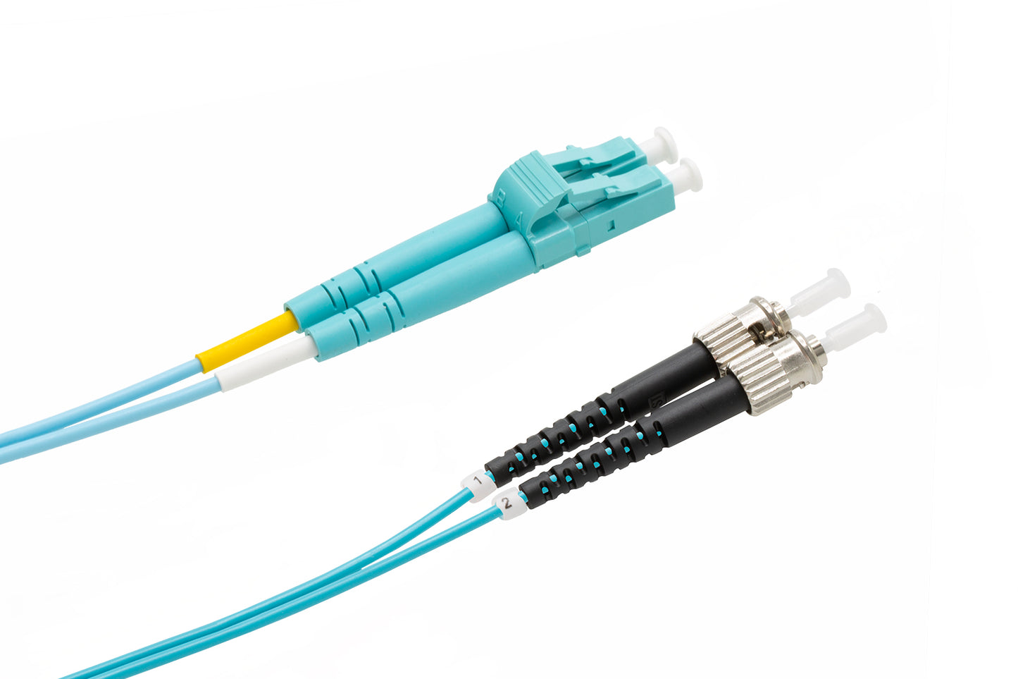 OPTIC.CA - Fiber Patch Cable OM3 - M3DLCUSTUxxM2MM - LC/UPC to ST Senko