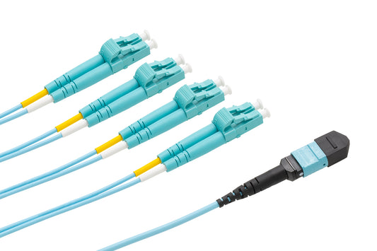 OPTIC.CA - Fiber Patch Cable OM4 - M48MTPU4LCUxxM2MM - 8F MTP® UPC US Conec
