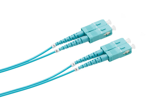 OPTIC.CA - Fiber Patch Cable OM4 - M4DSCUSCUxxM2MM - SC/UPC to SC/UPC Senko
