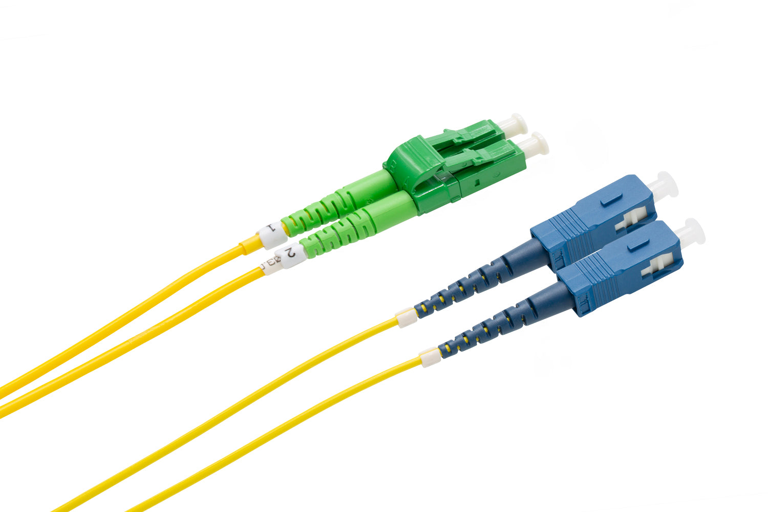 OPTIC.CA - Fiber Patch Cable OS2 - SDLCASCUxxM2MM - LC/APC-SC/UPC Senko
