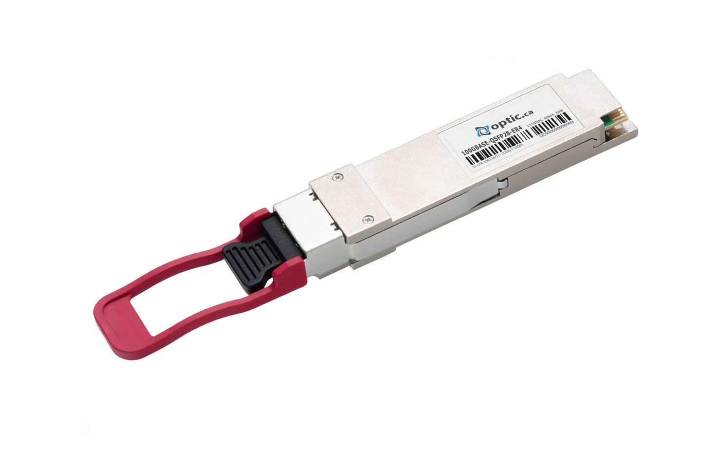 OPTIC.CA - 100GBASE-ER4 QSFP28 - QSFP-100G-ER4L-OC - JUNIPER COMPATIBLE